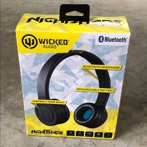 Bluetooth Headphones by Wicked Audio - Never Used